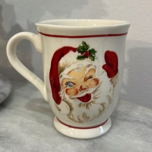 Dillard’s Retro Santa Mug
